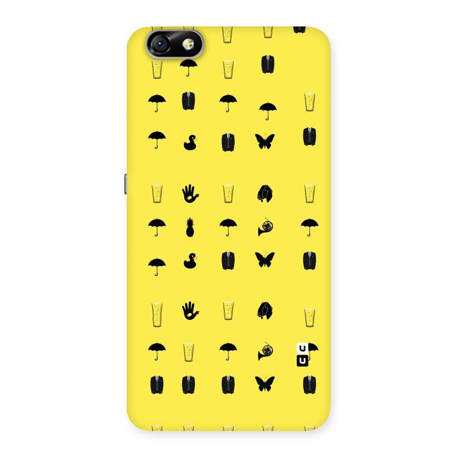 Glass Pattern Back Case for Honor 4X
