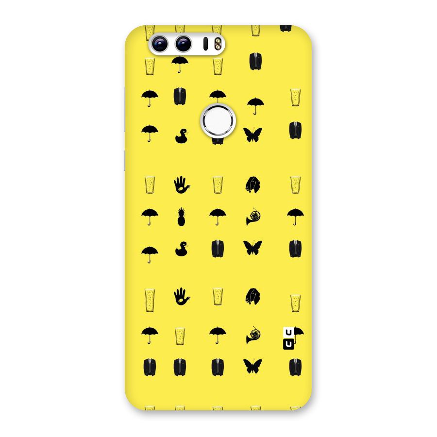Glass Pattern Back Case for Honor 8