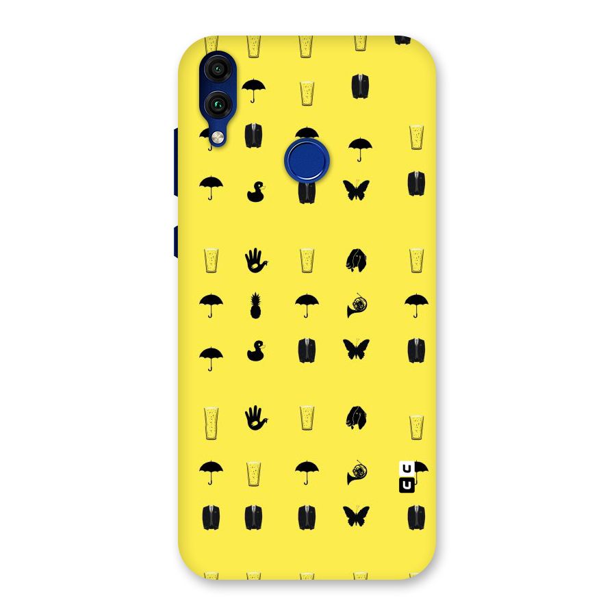 Glass Pattern Back Case for Honor 8C