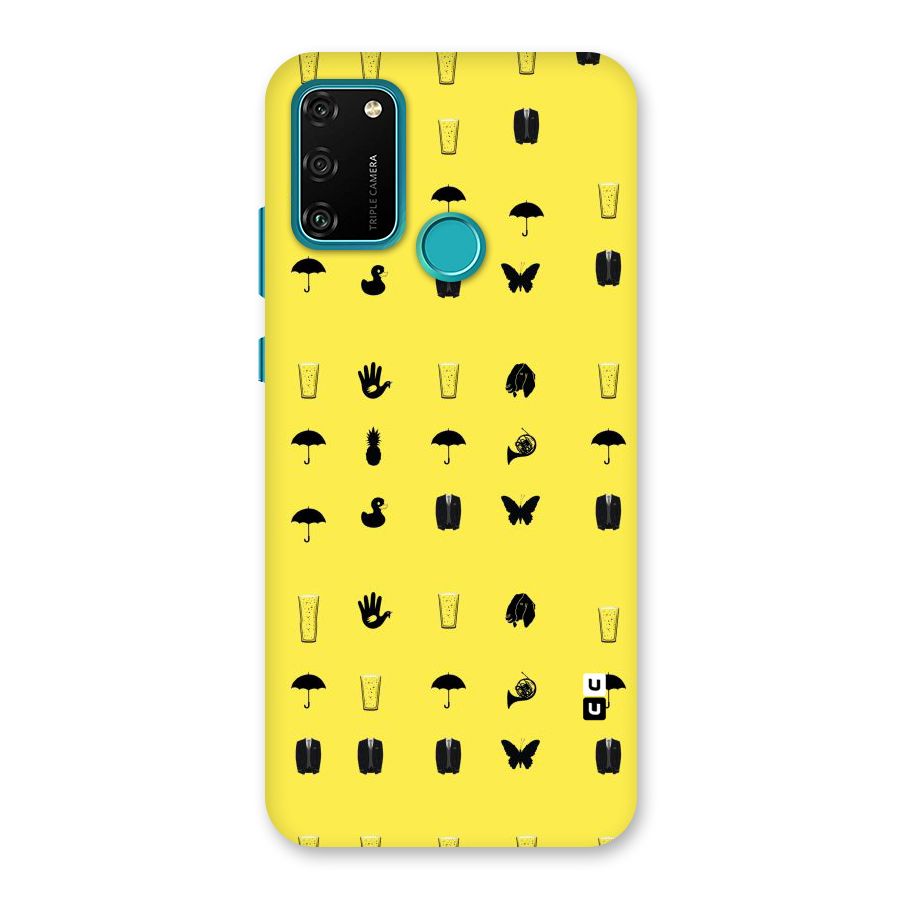 Glass Pattern Back Case for Honor 9A