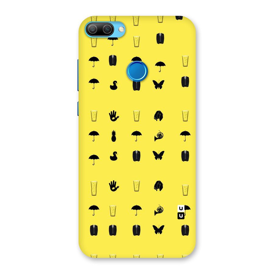 Glass Pattern Back Case for Honor 9N