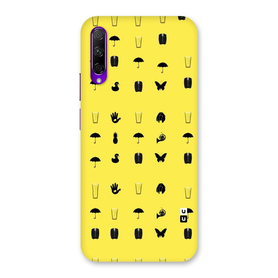 Glass Pattern Back Case for Honor 9X Pro