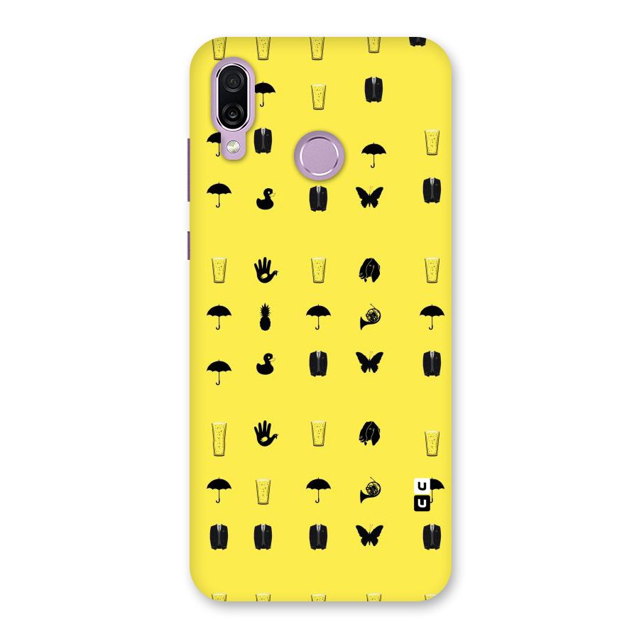 Glass Pattern Back Case for Honor Play