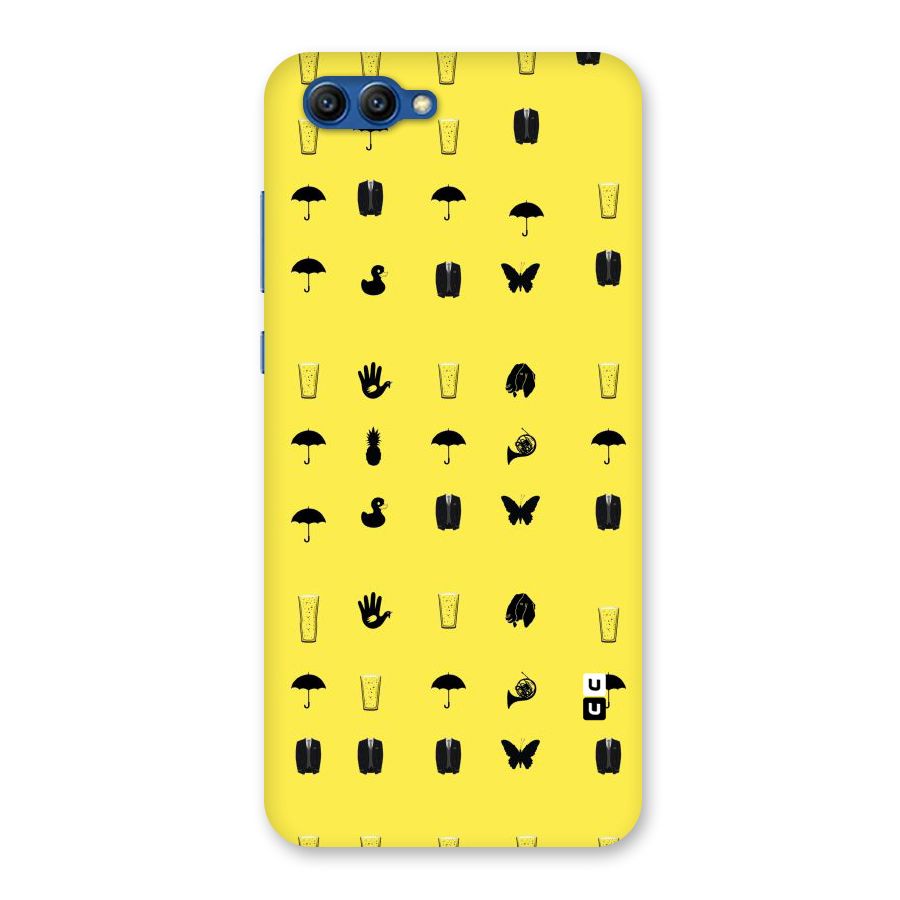Glass Pattern Back Case for Honor View 10