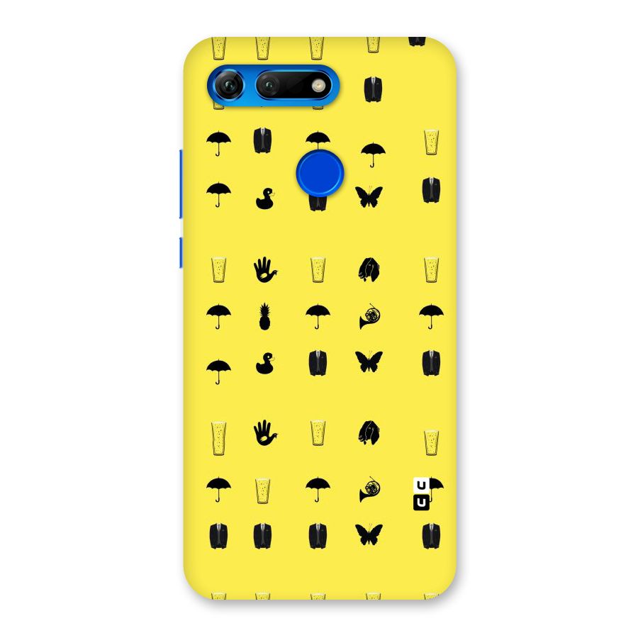 Glass Pattern Back Case for Honor View 20