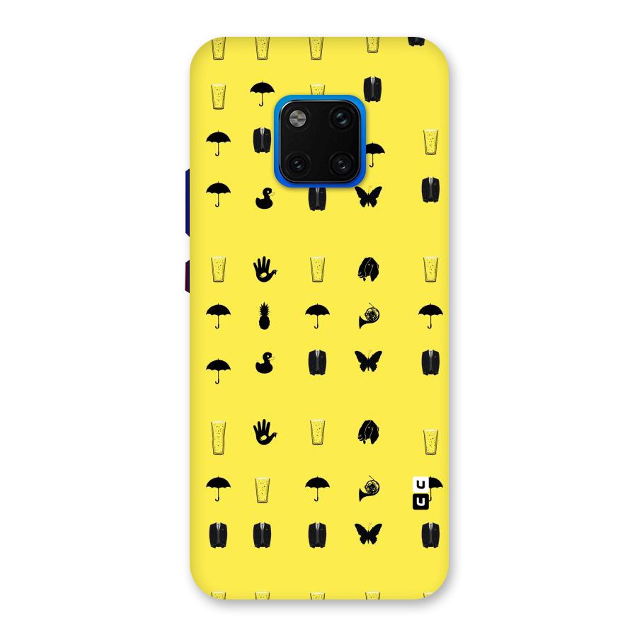 Glass Pattern Back Case for Huawei Mate 20 Pro