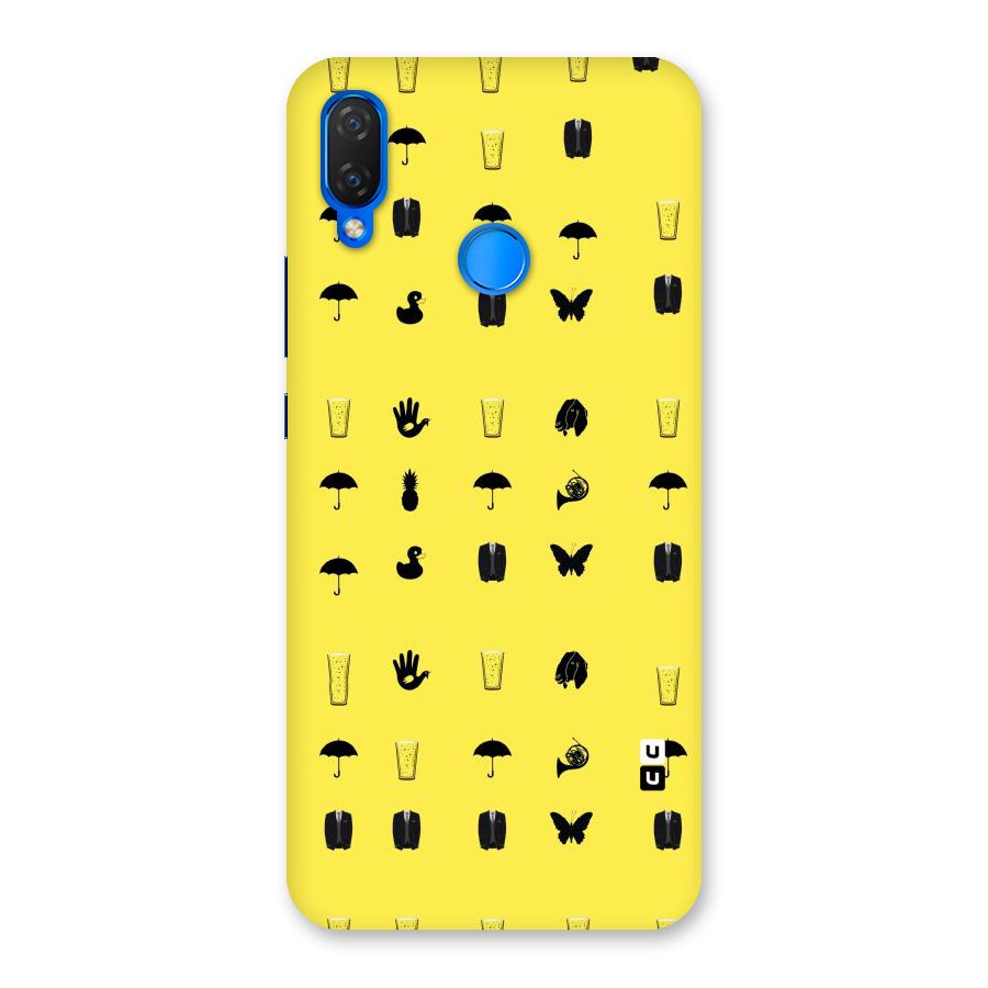 Glass Pattern Back Case for Huawei P Smart+