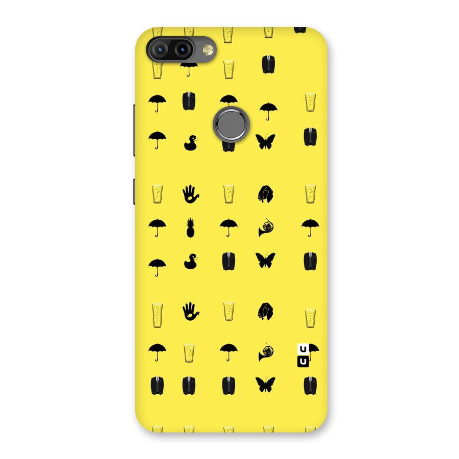 Glass Pattern Back Case for Infinix Hot 6 Pro