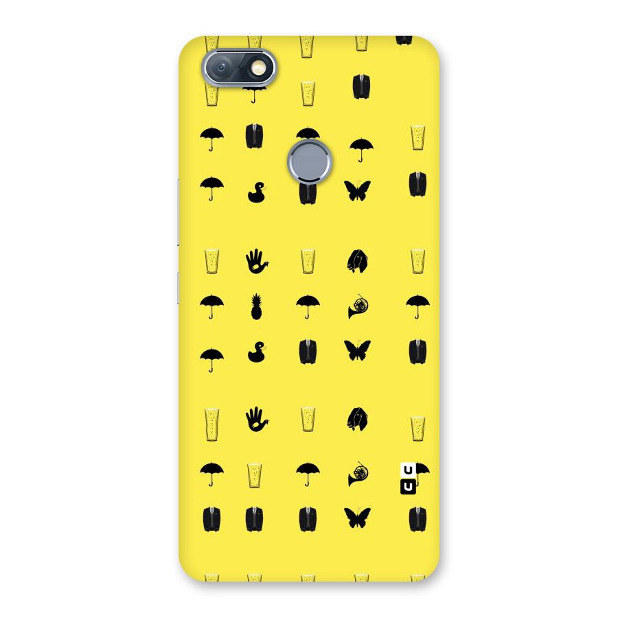 Glass Pattern Back Case for Infinix Note 5