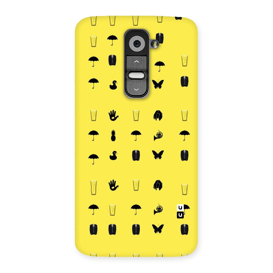 Glass Pattern Back Case for LG G2
