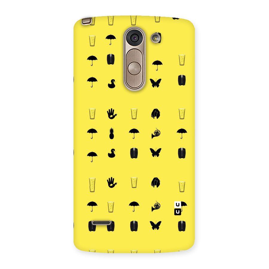 Glass Pattern Back Case for LG G3 Stylus