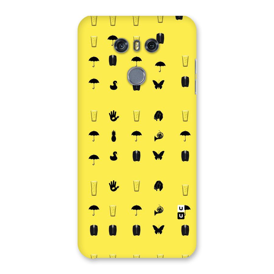 Glass Pattern Back Case for LG G6