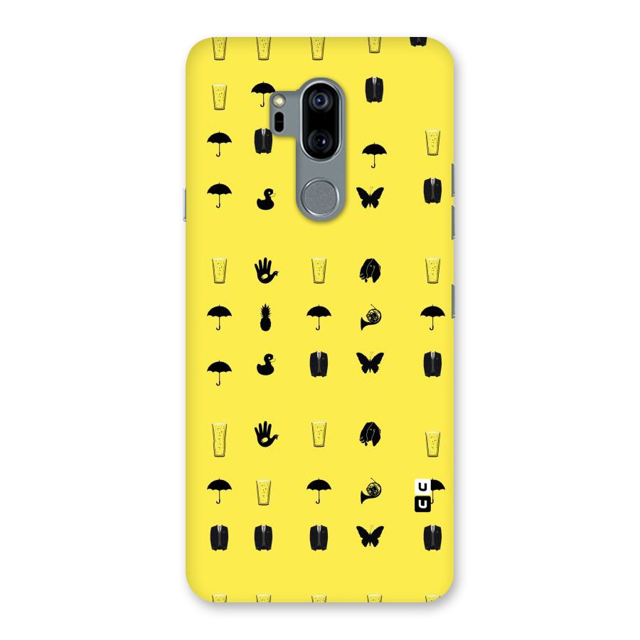 Glass Pattern Back Case for LG G7