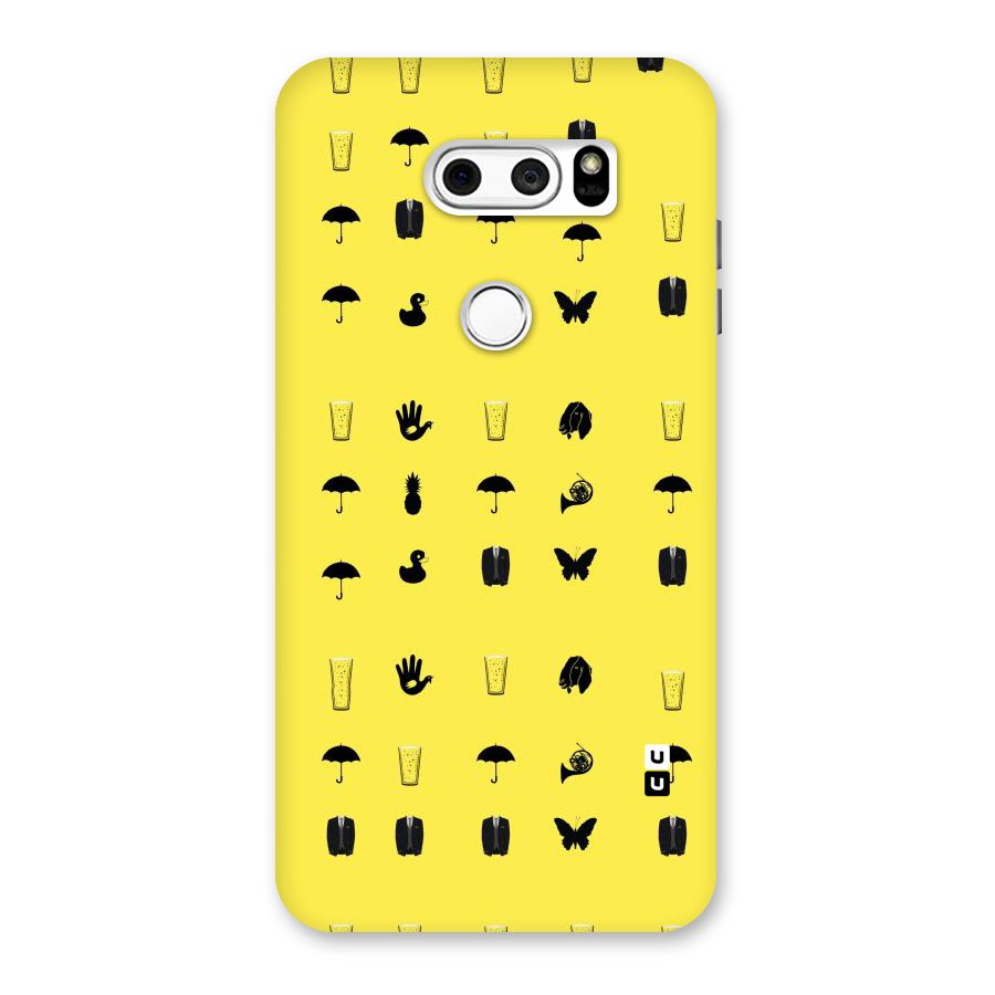Glass Pattern Back Case for LG V30