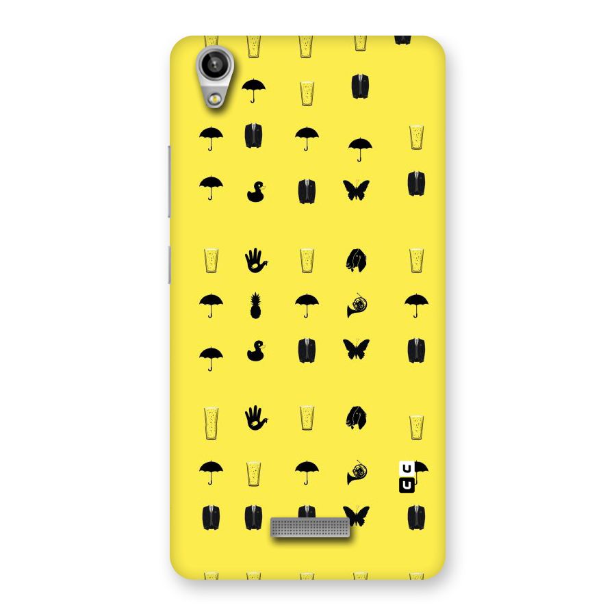 Glass Pattern Back Case for Lava-Pixel-V1