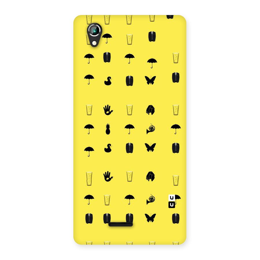 Glass Pattern Back Case for Lava Iris 800