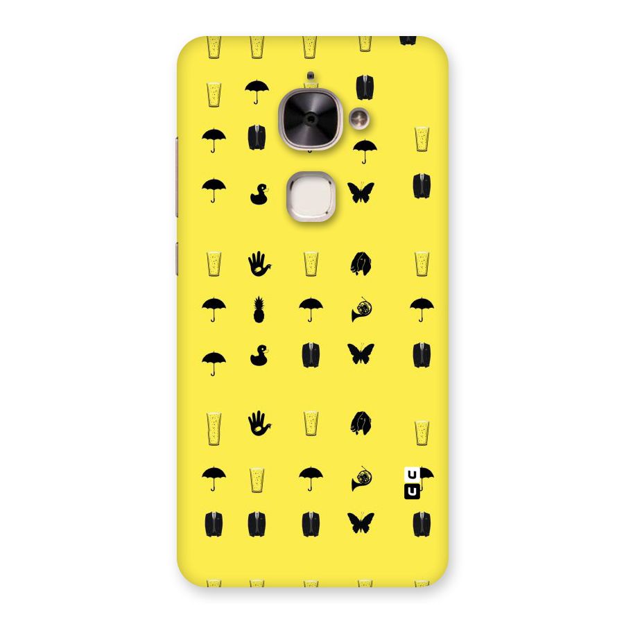 Glass Pattern Back Case for Le 2