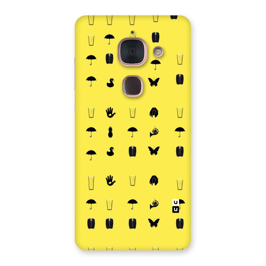 Glass Pattern Back Case for Le Max 2