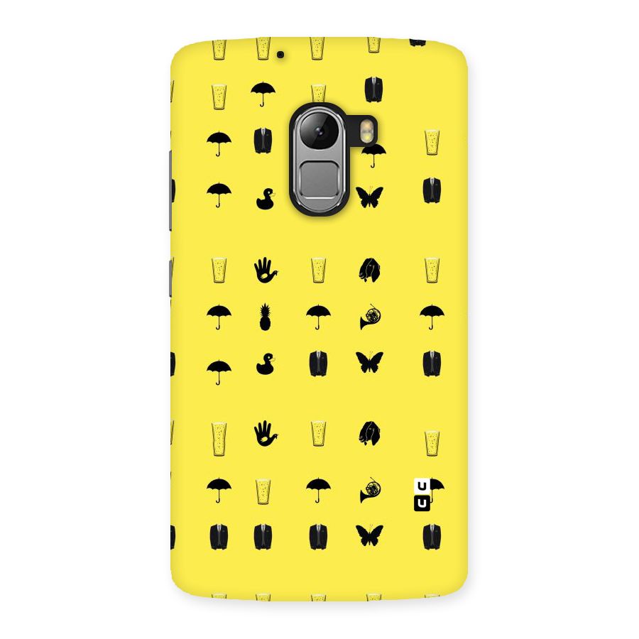 Glass Pattern Back Case for Lenovo K4 Note