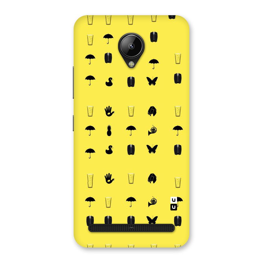 Glass Pattern Back Case for Lenovo C2