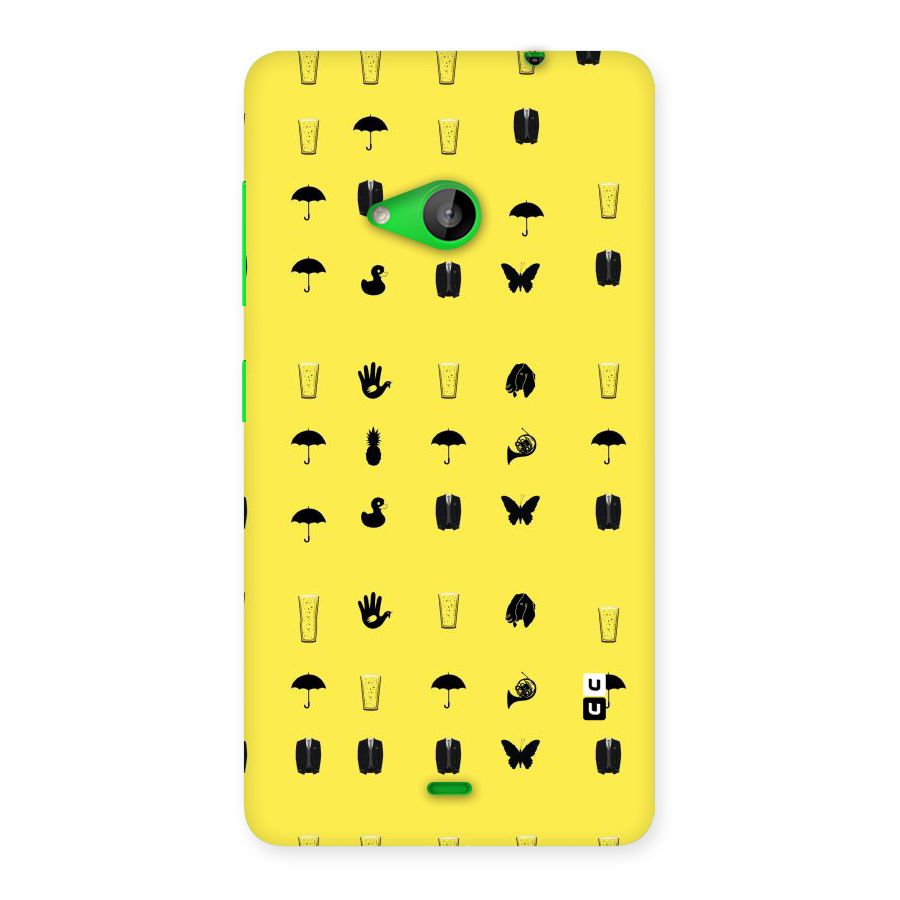 Glass Pattern Back Case for Lumia 535