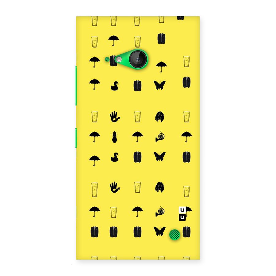 Glass Pattern Back Case for Lumia 730