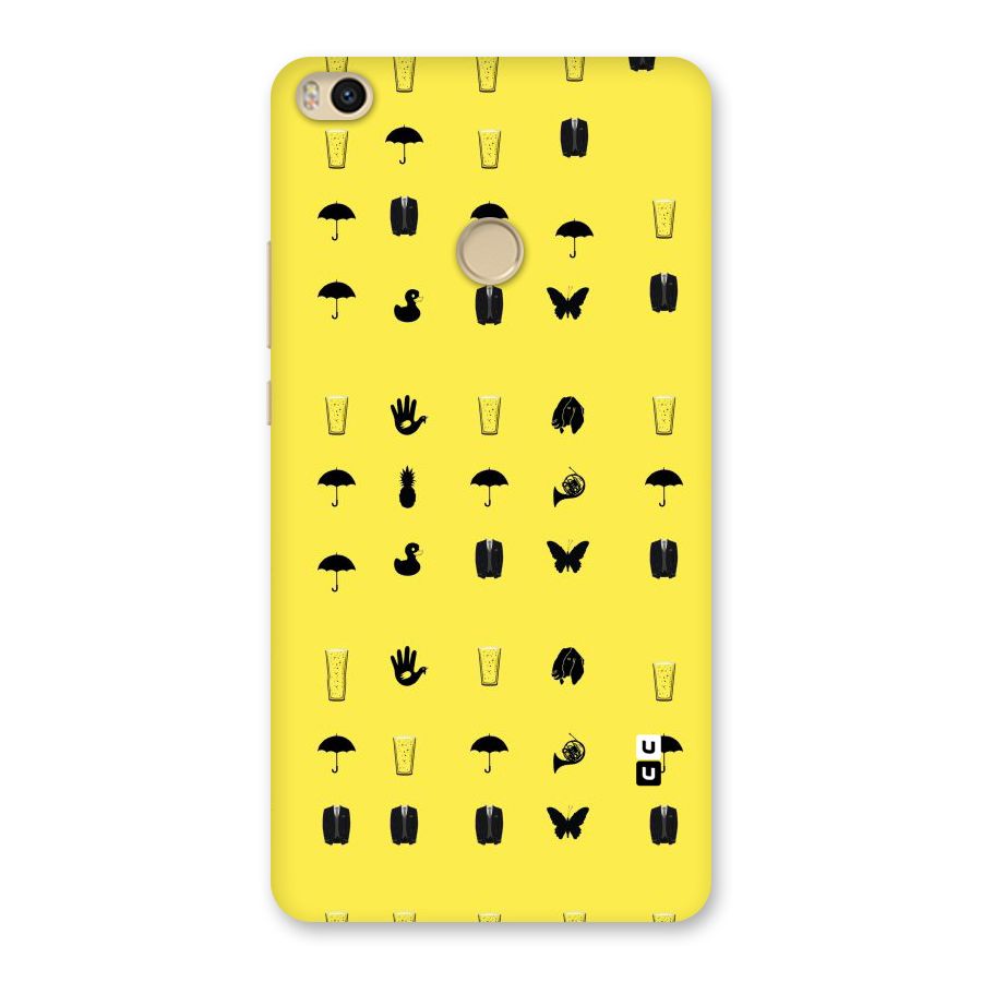 Glass Pattern Back Case for Mi Max 2