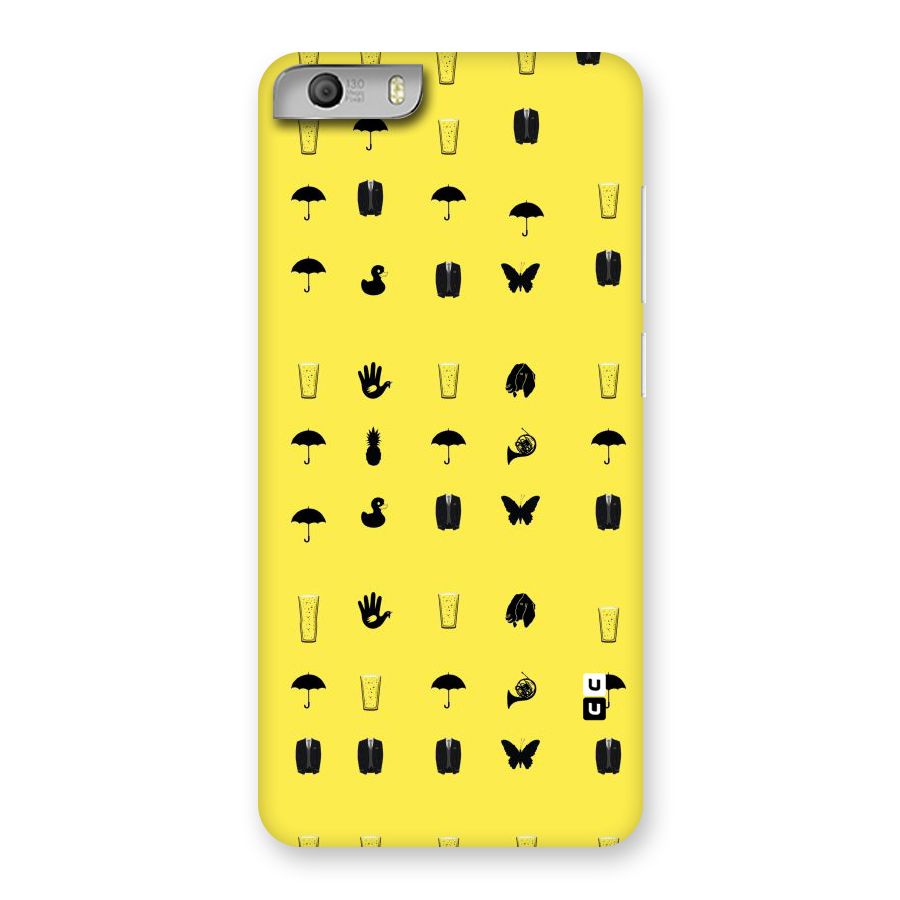 Glass Pattern Back Case for Micromax Canvas Knight 2