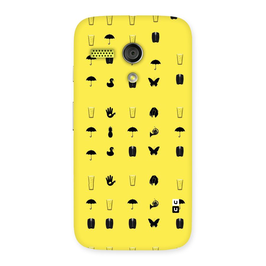 Glass Pattern Back Case for Moto G