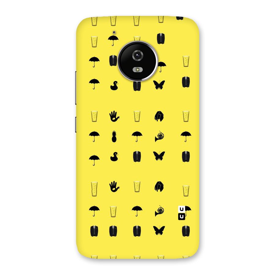 Glass Pattern Back Case for Moto G5
