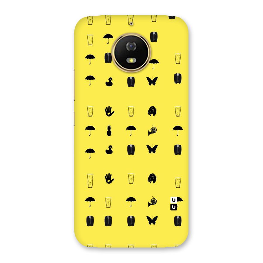 Glass Pattern Back Case for Moto G5s