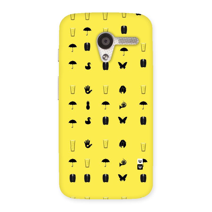 Glass Pattern Back Case for Moto X