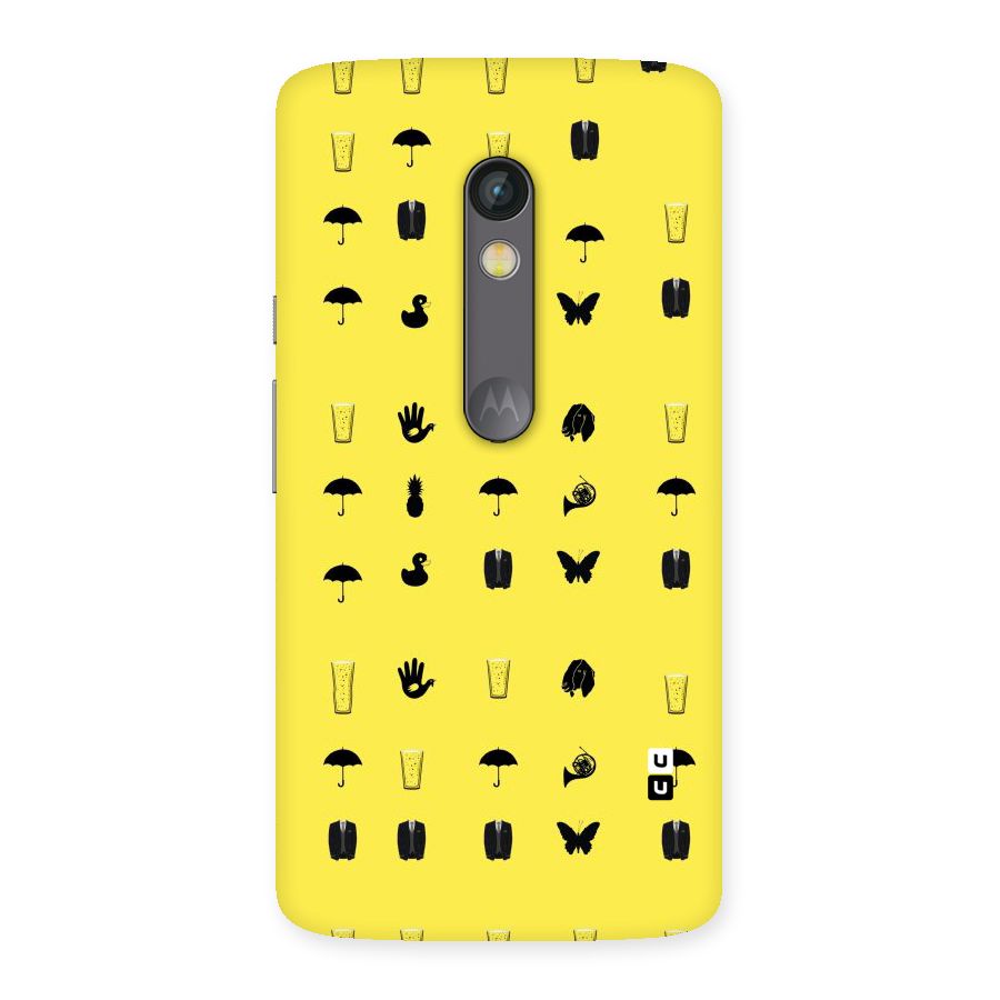 Glass Pattern Back Case for Moto X Play
