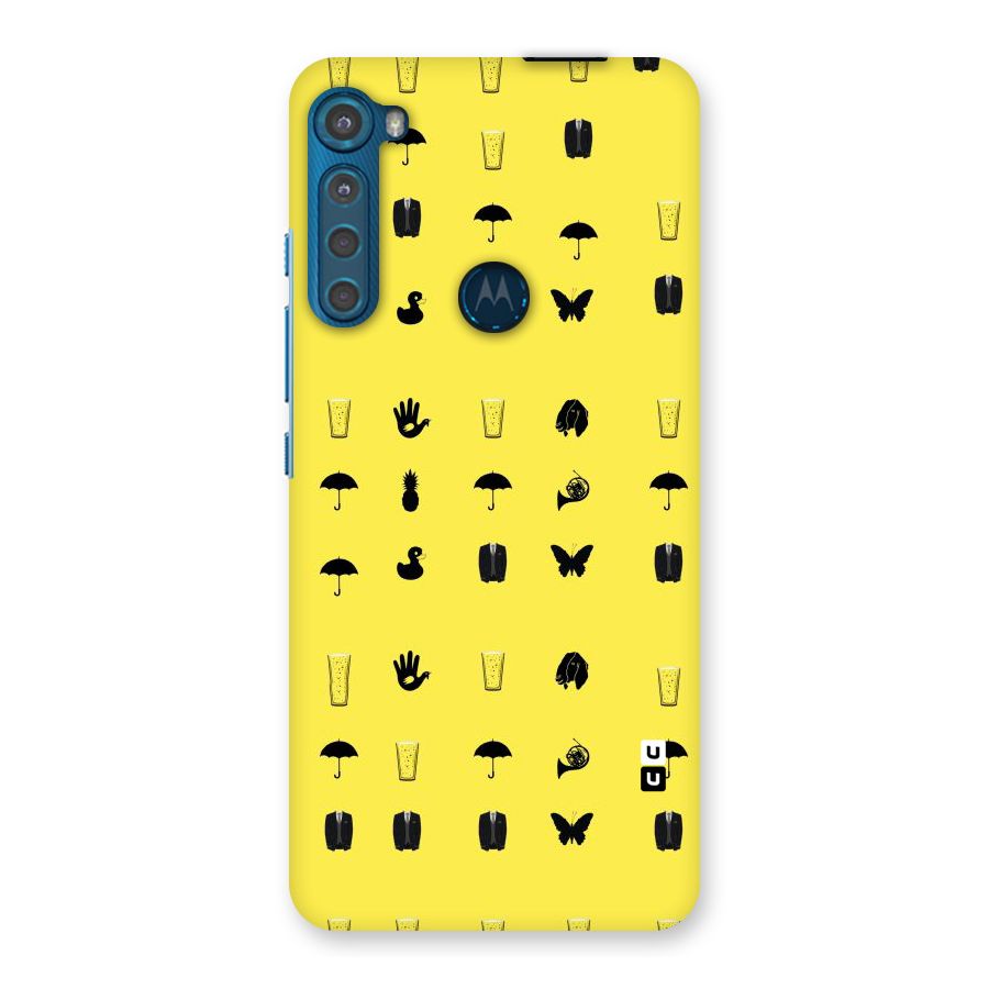 Glass Pattern Back Case for Motorola One Fusion Plus