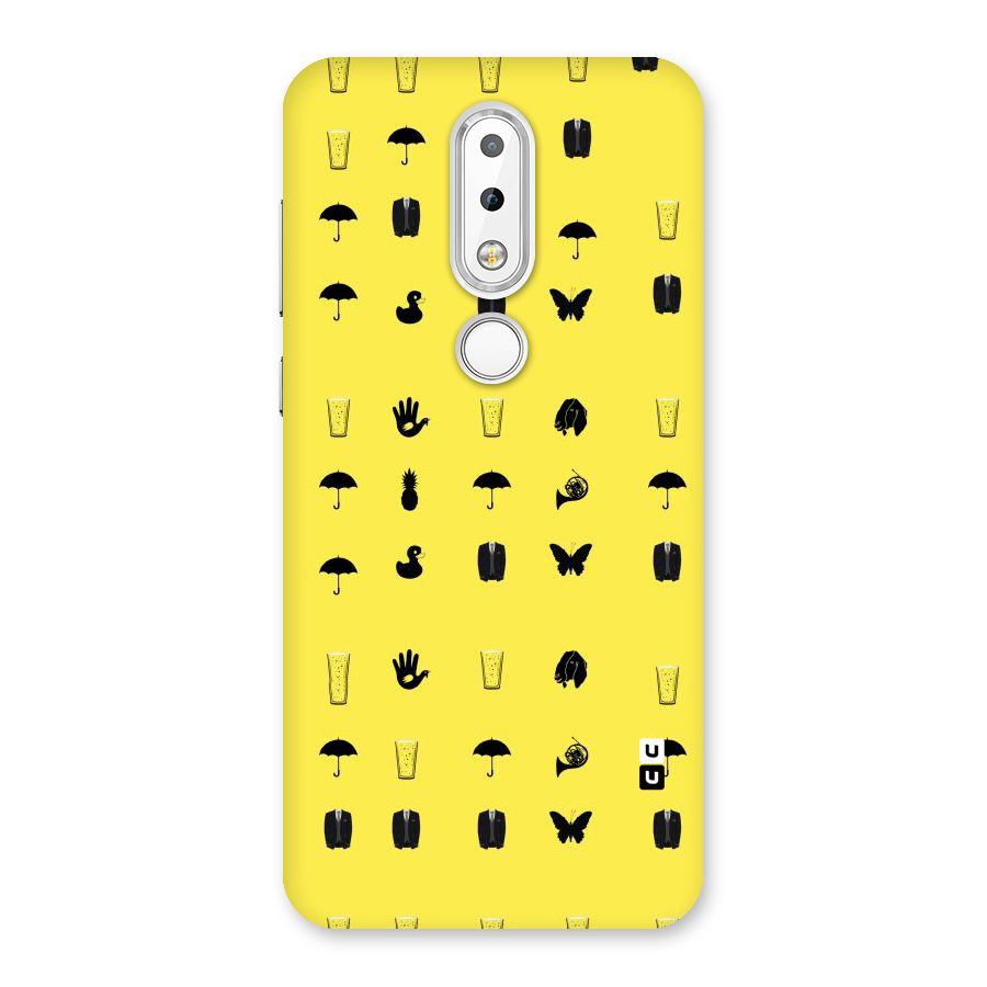 Glass Pattern Back Case for Nokia 6.1 Plus