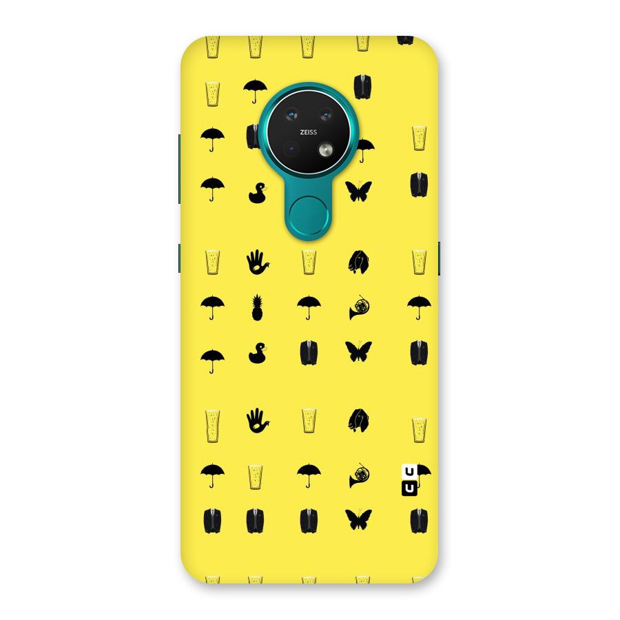 Glass Pattern Back Case for Nokia 7.2