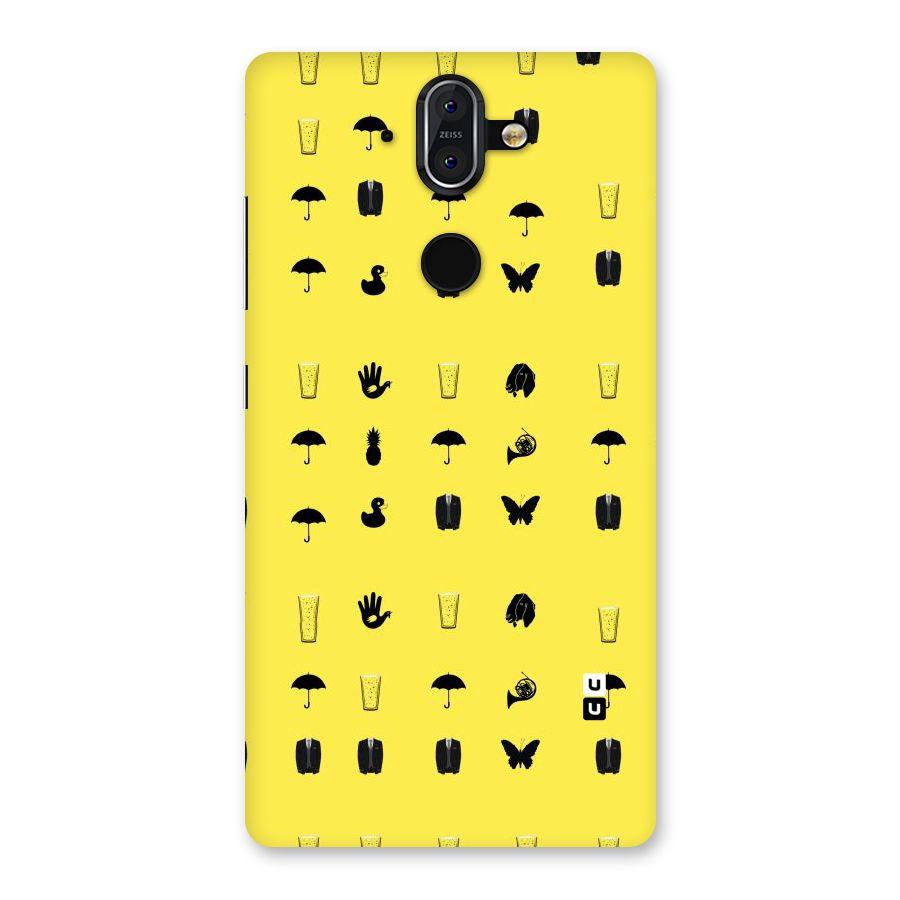 Glass Pattern Back Case for Nokia 8 Sirocco