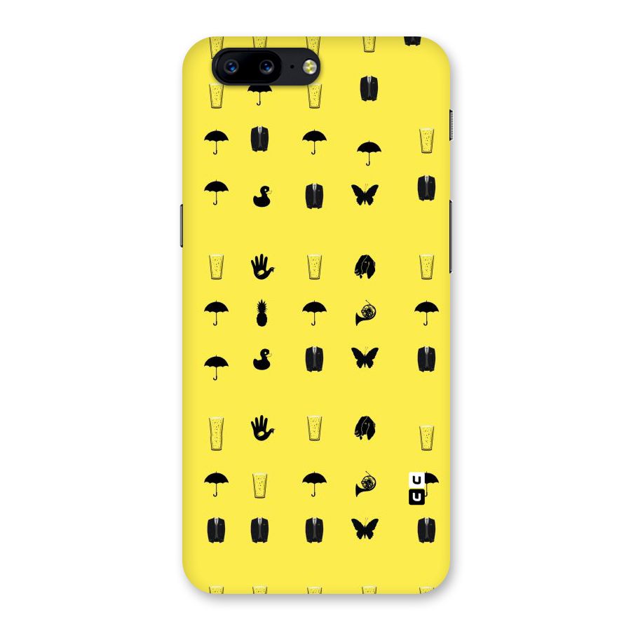 Glass Pattern Back Case for OnePlus 5