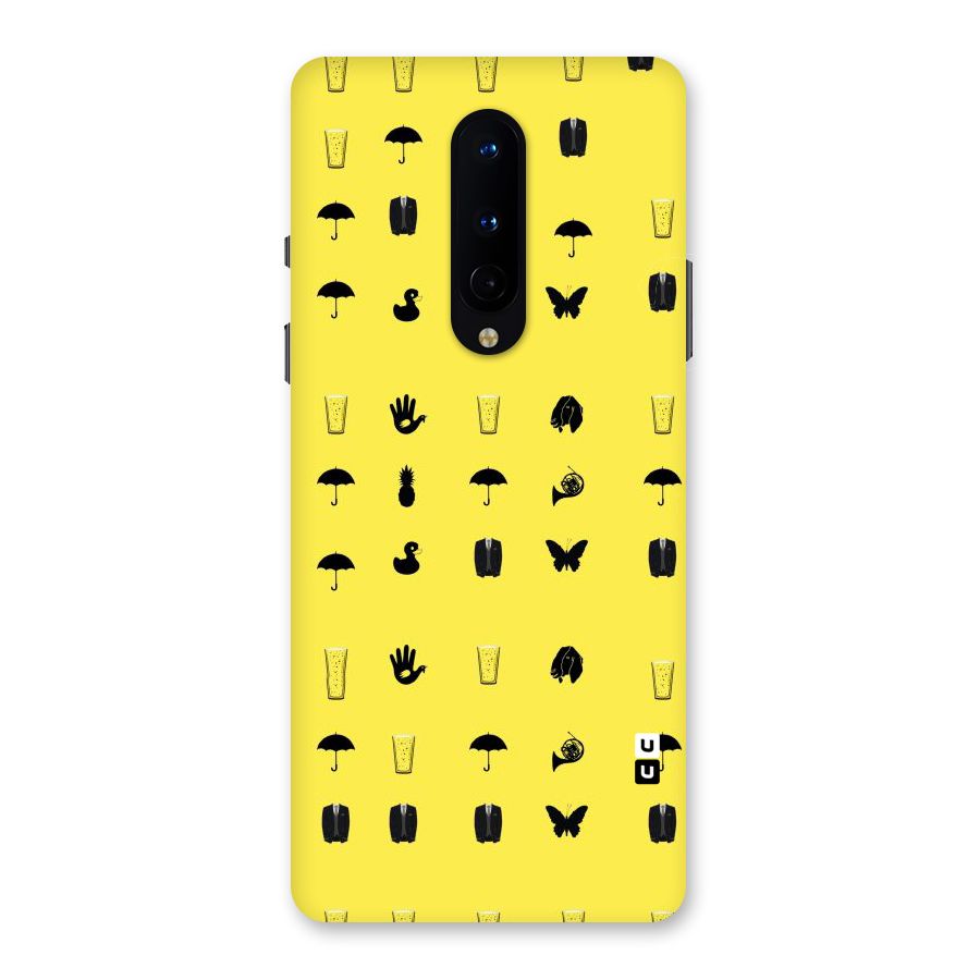Glass Pattern Back Case for OnePlus 8