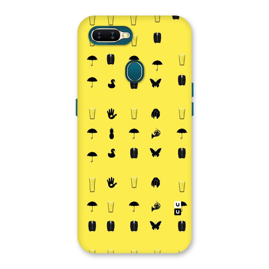 Glass Pattern Back Case for Oppo A11k