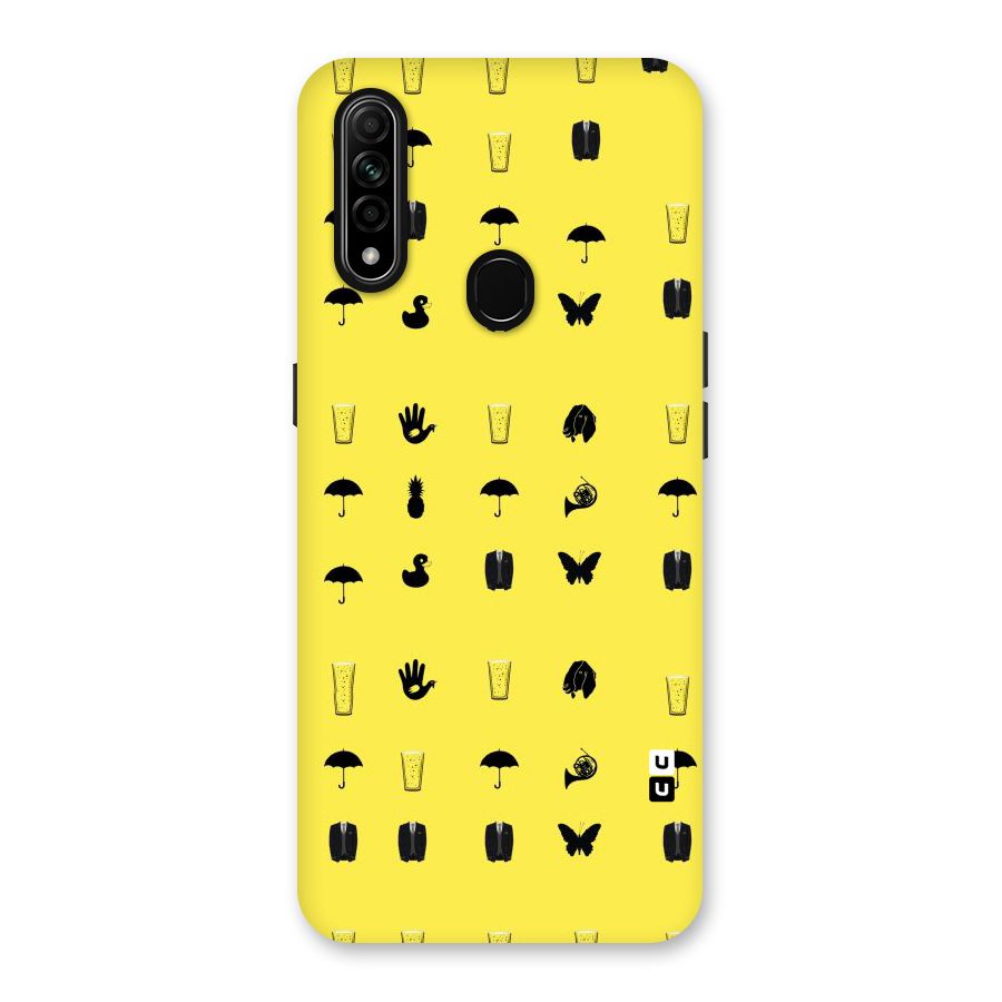 Glass Pattern Back Case for Oppo A31