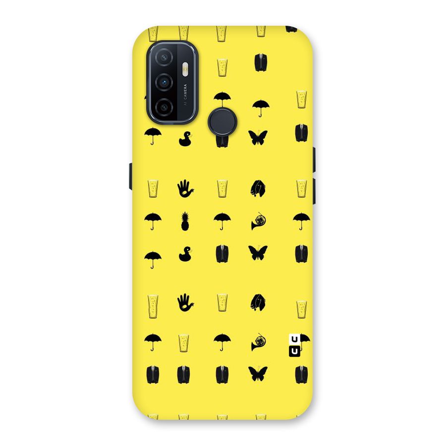 Glass Pattern Back Case for Oppo A32