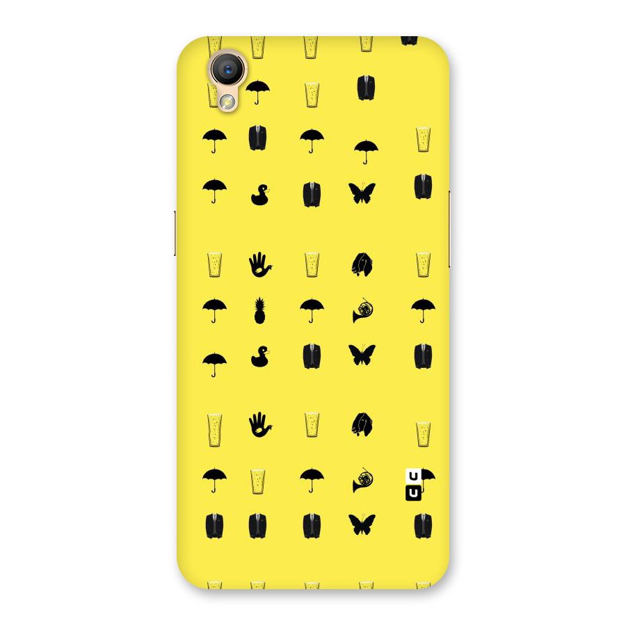 Glass Pattern Back Case for Oppo A37
