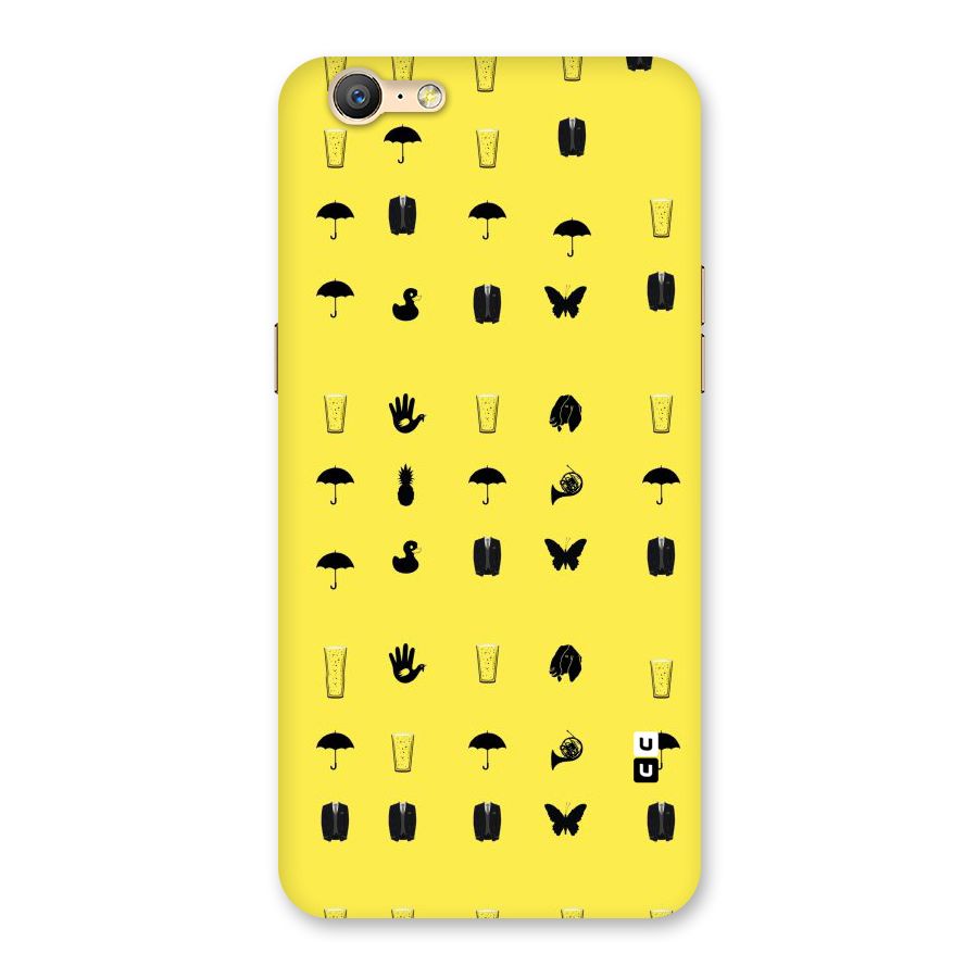Glass Pattern Back Case for Oppo A39