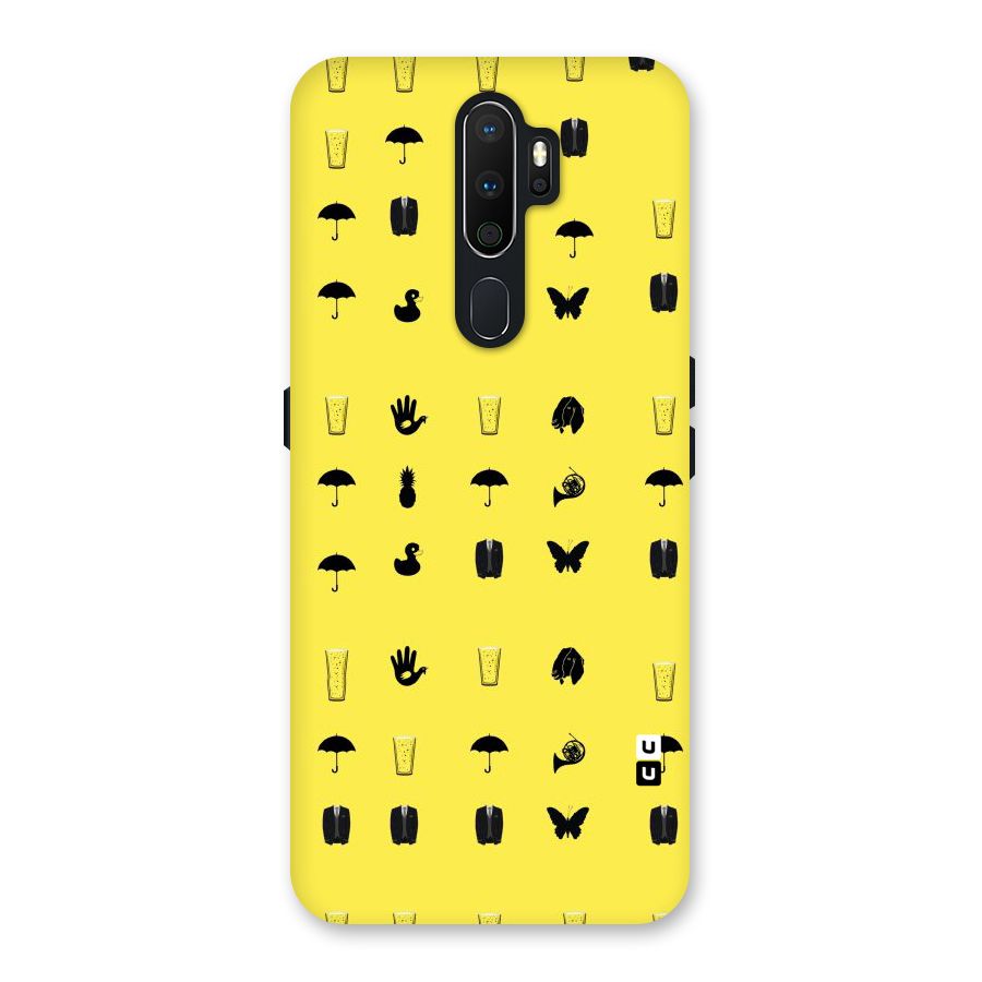 Glass Pattern Back Case for Oppo A5 (2020)