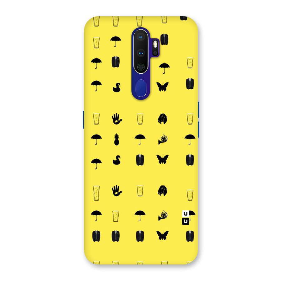 Glass Pattern Back Case for Oppo A9 (2020)