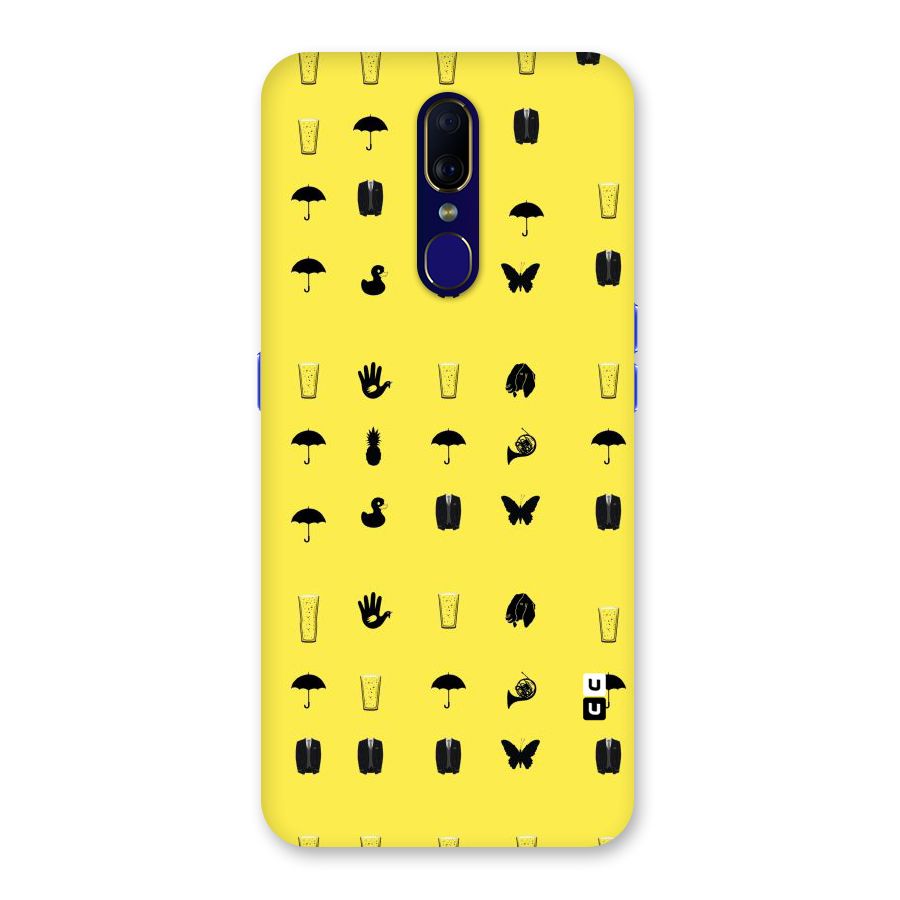 Glass Pattern Back Case for Oppo F11