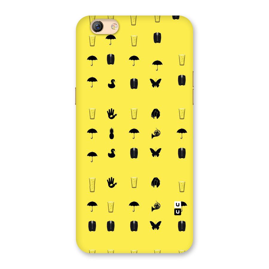 Glass Pattern Back Case for Oppo F3 Plus