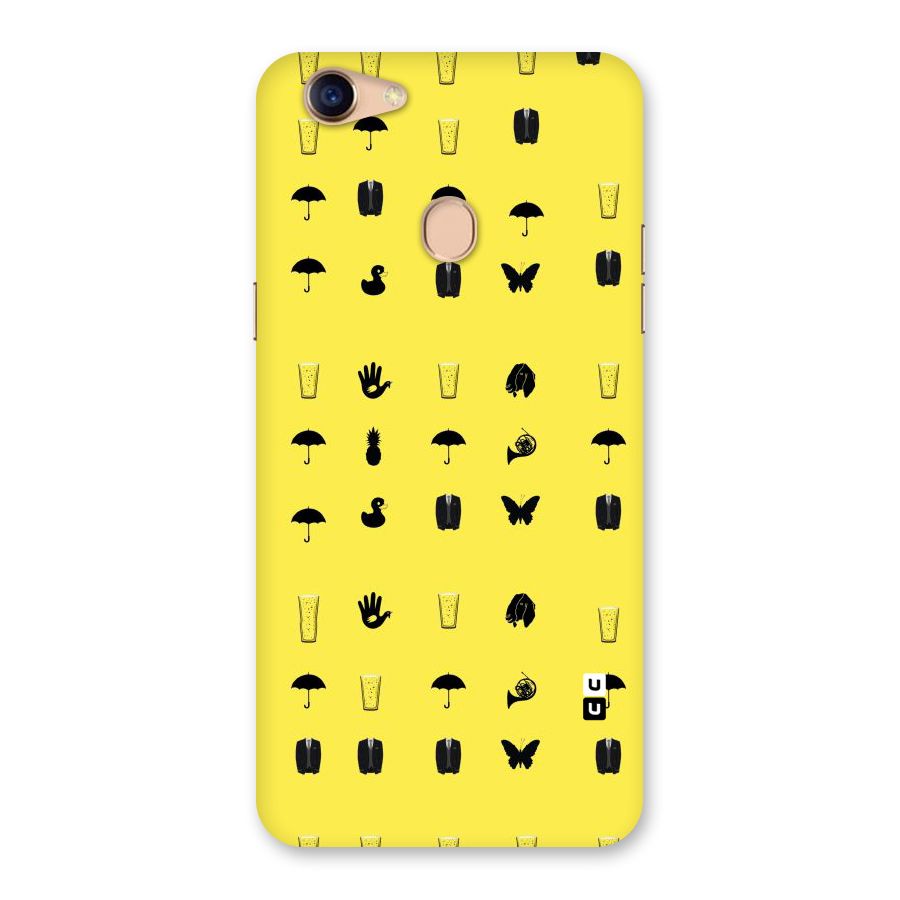 Glass Pattern Back Case for Oppo F5