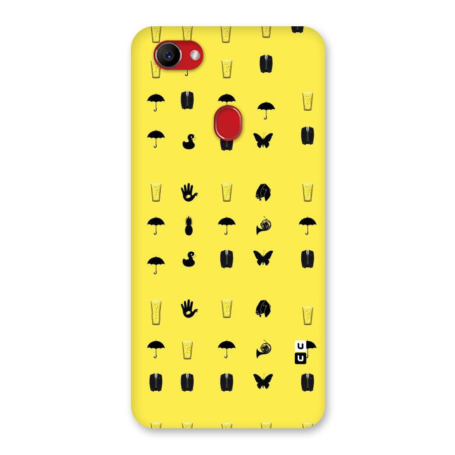 Glass Pattern Back Case for Oppo F7